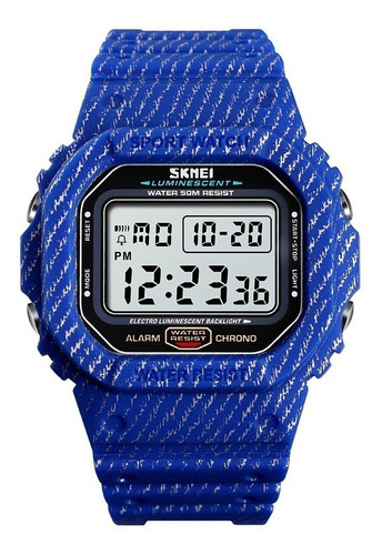 Reloj Hombre Skmei 1471 Digital Crono Alarma Revisar Colores