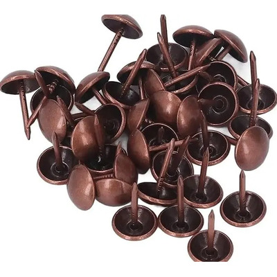 Clavo Decorativo Para Tapicería Cobre Ant 12 X 17 Mm 500 Pcs | MercadoLibre