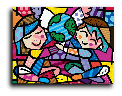 Cuadro Decorativo Canvas 60x80 Cuadros Britto Romero