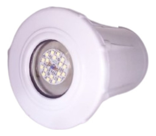 Luz Led Blanca Optica Vulcano Piscina Pileta Para Hormigón