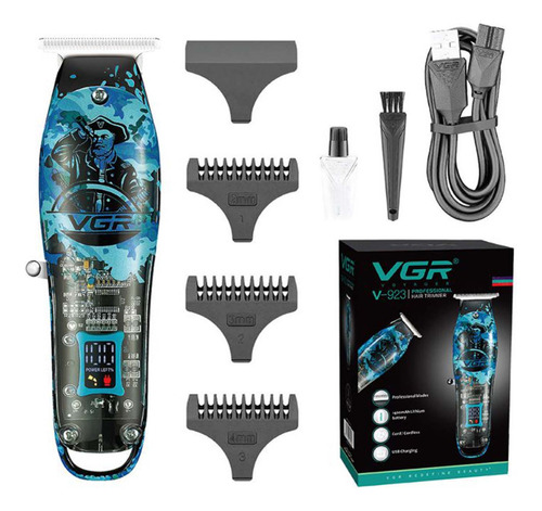 Máquina Corta Pelo Trimmer Vgr V-923 Patillera Recargable