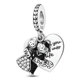 Charm Para Pulsera Propuesta De Matrimonio Novios Amor