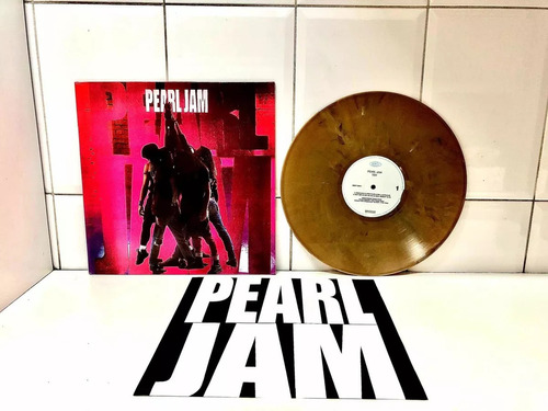 Pearl Jam Lp Color Ten Novo Raro Disco Vinil