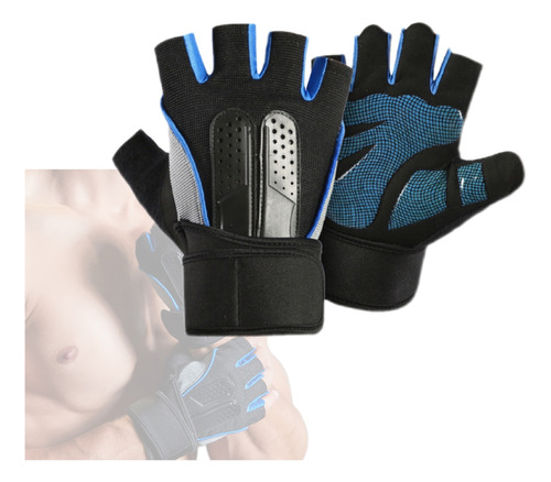 Guantes Gym Tacticos Az Pesas Crossfit Gimnasio Mujer Hombre