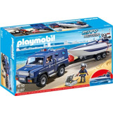 Playmobil City Life Auto Policía + Lanzador