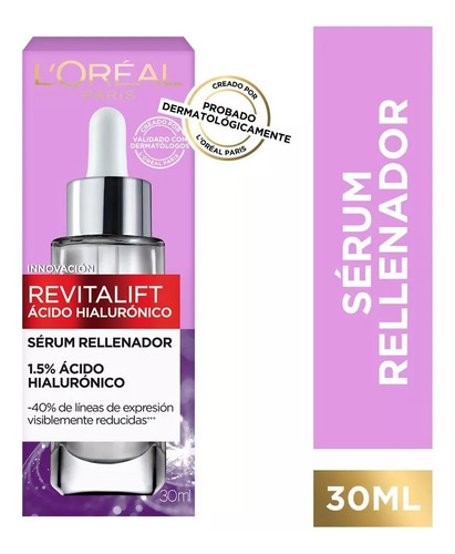 Sérum Loreal Paris Revitalift  Ácido Hialurónico 30 Ml