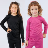 Kit 2 Blusas Térmicas E Peluciadas 1 Ao 14 Unissex Infantil