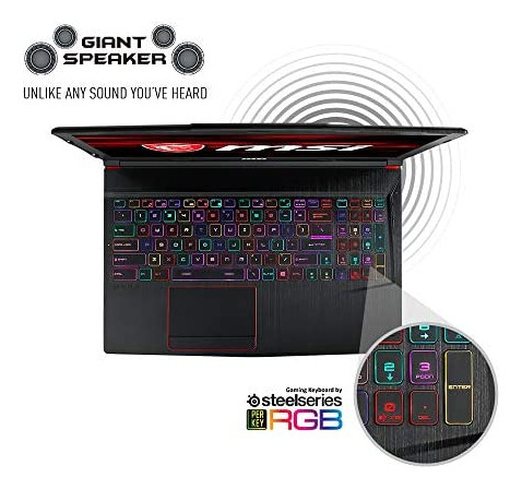 Laptop Msi Ge63 Raider Rgb-499 15.6  Gaming , 144hz Display,