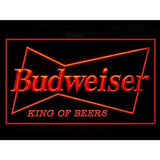 Budweiser King Beer Bar Luz Led Señal
