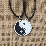 Set De 2 Collares Pareja Yin Yang 