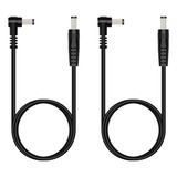 Fancasee Paquete De 2 Cables Adaptadores De Corriente Contin