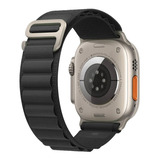 Correa Alpine Para Apple Watch Ultra Y Todas Las Series Color Negro - 42/44/45 Mm Y Ultra 49 Mm