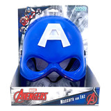 Mascara  Avengers Iron Man - Capitan  America Con Luz F