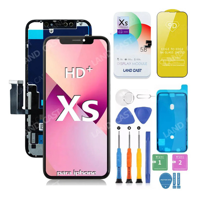 Pantalla y táctil ( HD+ ) Para iPhone XS, A1920, A2097, A2098, A2100 Marca LAND CAST\u002FJK | Envío gratis