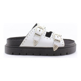 Sandalias Viamo Milano Doble Hebillas Comodas Dama Czapa