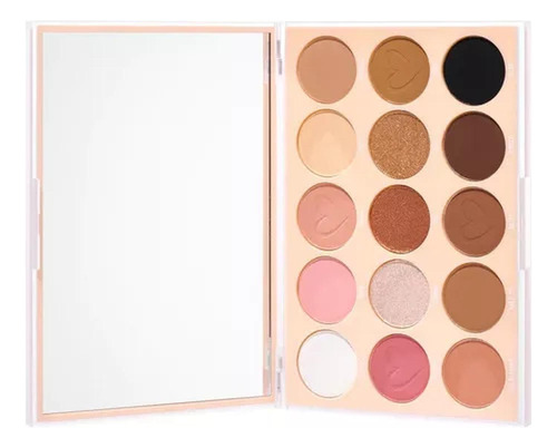 Paleta Nude X 15 Tonos De Beauty Creations Sombras Colores