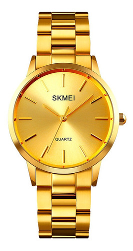 Reloj Hombre Skmei 1694 Acero Minimalista Elegante Clasico