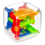 Cubo De Laberinto 3d Nutrias Puzzle, 72 Obstáculos Puzzle Cu