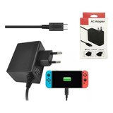 Adaptador Cargador Rápido Compatible Nintendo Switch/lite