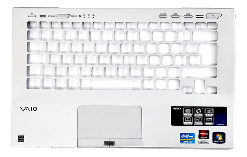 Carcasa Soporte De Teclado Con Mouse Sony Vaio Pcg-41217u