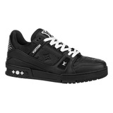 Tenis Lv Trainer Black Originales Usados 25.5mx