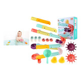 . Brinquedos Divertidos Para Bebês Brincando Com Água, .