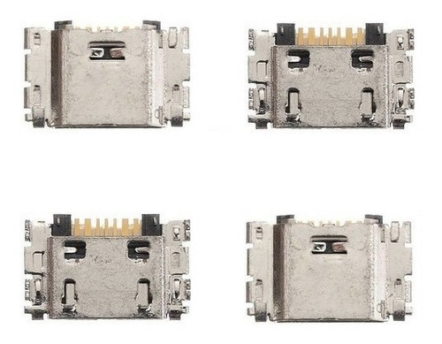 Kit 4 Conector Carga Dock Compatível Galaxy J5 Prime Sm G570