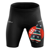 Bermuda Ciclismo Forro Em Gel Bike Masculina Short  *pro