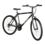 Bicicleta 18 Marchas Aro 26 Quadro 20 Preta Pro Tork Ultra Cor Preto-fosco Tamanho Do Quadro 20