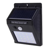 Luz 20 Led Cob  Solar Sensor Movimiento / Cantonexpress