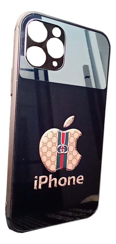 Capa, Gucci Para iPhone De Luxo Espelhada 11,12,13 Max +