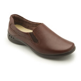 Zapato Flexi De Comfort Para Mujer Estilo 48301 Moka