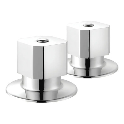 Manerales Para Regadera Cuadrados Cromados Roalflux | MercadoLibre