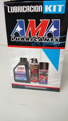 Kit Lubricación Más Infla Repara Ama,aceite 4 Y Litro Semisi