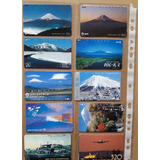 Cartoes Telefonicos.tema Monte Fuji/ Avioes. 40pçs. Col. Art