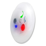 Lampara Led Con Rgb Y Ventilador Silencioso E27 6 PuLG 40w