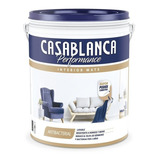 Látex Interior Casablanca Performance Antibacterial 4 Lt Color Blanco