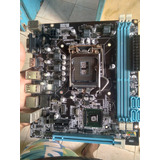 Placa Mãe H61 Micro Atx Ddr3/vga/hdmi Lga 1155 2/3 Geração 