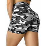 Short Licra Deportiva Sexy Plisado Levanta Pompa 913 Cam Str