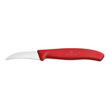 Cuchillo Victorino Torneador Color Rojo 6cms.- Electromundo