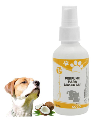 Locion Para Animales Domesticos, Mxsml-003, 120ml, Coco, Pe