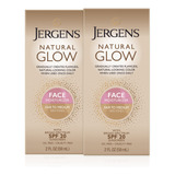 Jergens Natural Glow Loción Autobronceadora Facial, Bronce.