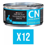 Proplan Veterinary Diets Critical Nutrition 12 Latas 156 Gr