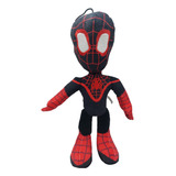 Peluche De Spiderman Spider Man Hombre Araña Miles Morales 