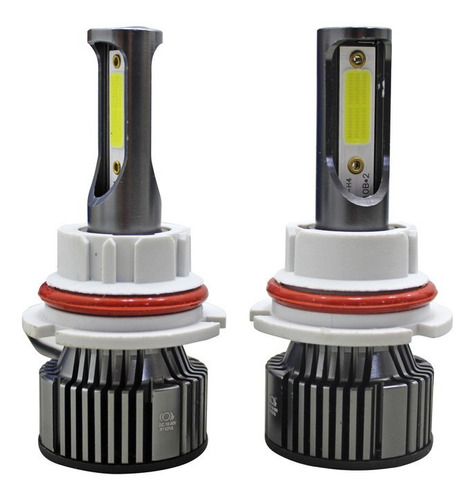 Juego Focos Led 9007 Luz Alta Ford F-150 1996 1997 1998 1999