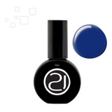 Nails 21 Esmalte Em Gel Cabine Uv Led 354 Azul Caneta 12ml