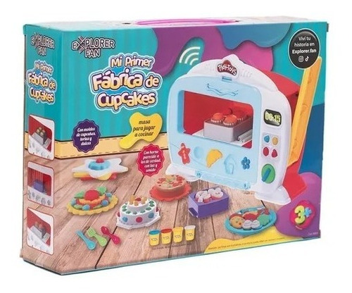 Juego De Masas Niños Mi Primer Fabrica De Cupcakes Love