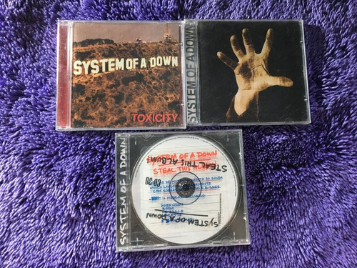 Cd System Of A Down (3 Cds) (toxicity/steal This Album...)