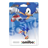 Figura Amiibo Sonic Coleccion Super Smash Bros