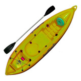 Kayak Sportkayas S K1 Reforzados + Remo Color Amarillo